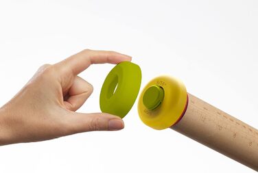 Скалка для тіста 42 см регульована, різнокольорова PrecisionPin Joseph Joseph