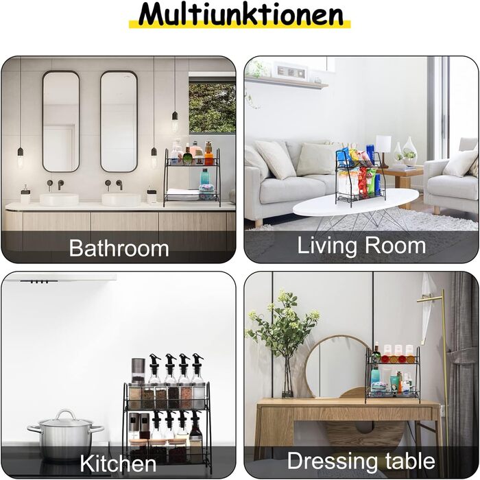 Квадратна стійка для спецій Miorkly з 20 круглими банками для спецій, карусель для спецій з нержавіючої сталі, що обертається на 360, органайзер для спецій, підставка для спецій, що стоїть, банки для спецій із вставкою, що розповсюджується, банка для спец