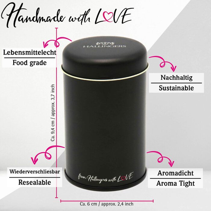 Класичний набір спецій Hallingers - 1 - Подарунковий набір спецій ручної роботи, 12 спецій з усього світу (Набір) - Літній подарунок та ідеальний подарунок для барбекю Подарунок для нового дому з вітаннями та дружбою Класичні спеції., 12 спецій (73603) (B