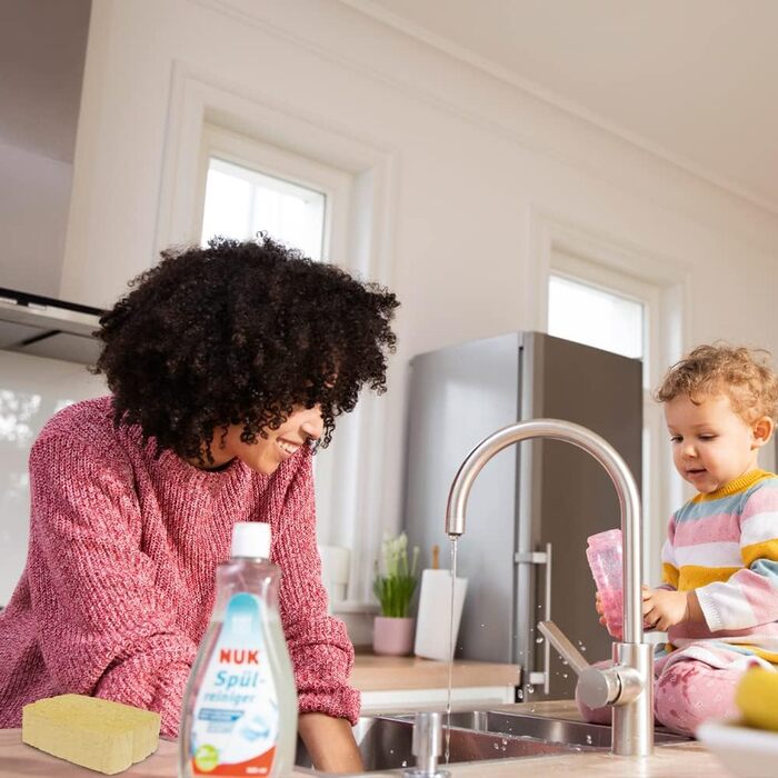 Набір губок для миття 10 шт. 13,5 x 9 x 3,7 см жовтий Spontex