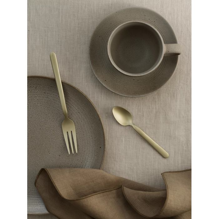 Набір вилок для торта, 4 предмети, золотисті Stella Blomus