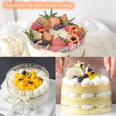 Фольга для торта 3 шт 8/10/12 см UKOFEW