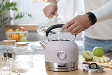 ARDESTO Електрочайник EKL-F500L, 1.7л, метал, мат, Otter, ліловий