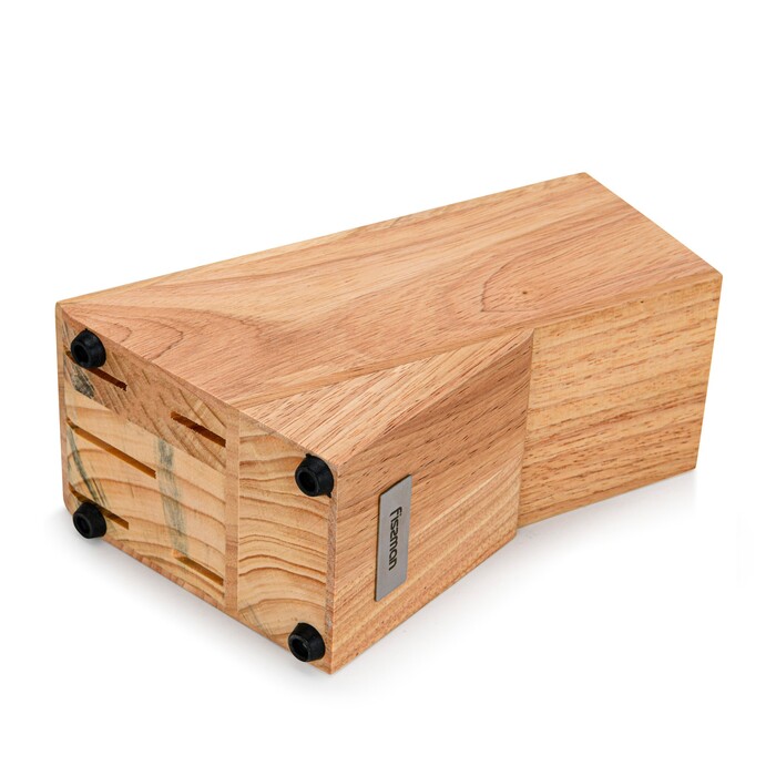 Набор ножей Fissman 6 предметов PASCUAL в деревянной подставке X30Cr13 сталь (2773)