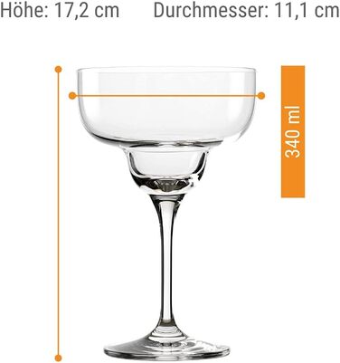 Коктейльні чаші Stlzle Lausitz Grandezza 240 мл / Набір з 6 келихів для мартіні/Келихи для аперитиву/Cosmopolitan Келихи Посудомийна машина безпечна та ударостійка (коктейльні чаші)