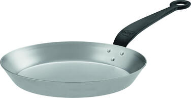 Сковорода залізна з чавунною ручкою, Rosle 28 см