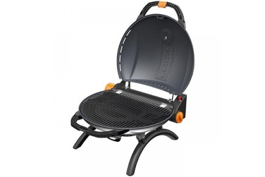 КОМПЛЕКТ Портативный переносной газовый гриль O-GRILL 900, черный+шланг в подарок! Код: 011682