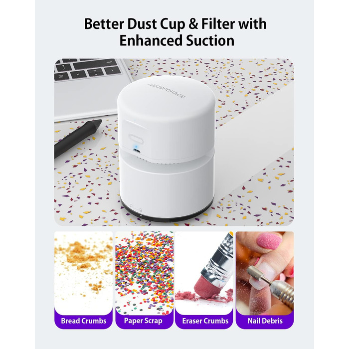 Портативний пилосос 5 Вт зелений ASUSPORACE