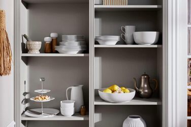 Тарелка овальная 27 см, белая Hammershøi Kähler