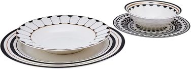 Комбінований сервіз 24 предмета на 6 персон Karaca Maras New Generation Bone