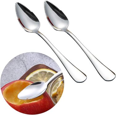 Ложка десертна 17 см із зубцями, набір 2 предмети whiteswan