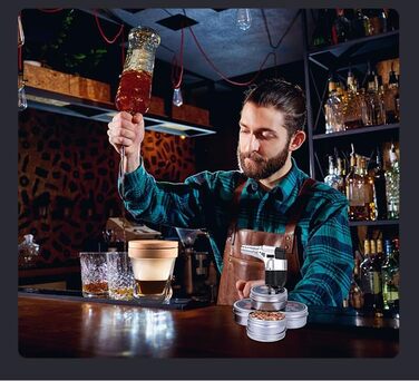 Набір для копчення коктейлів 12 предметів PIPITA