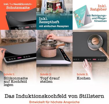 Подвійна індукційна варильна поверхня 3600 Вт Stillstern