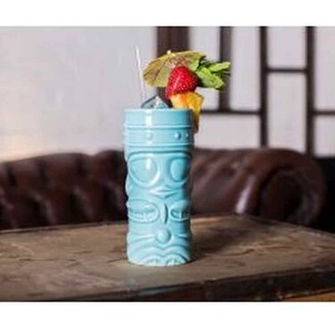 Склянка Тікі 400 мл, блакитний, GenWare