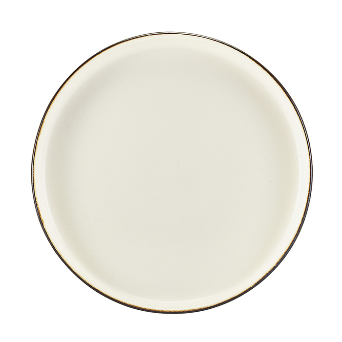 Тарелка презентационная с бортиком двухцветная 20.5*2.9 см, Terra Porcelain Aqua Blue, GenWare