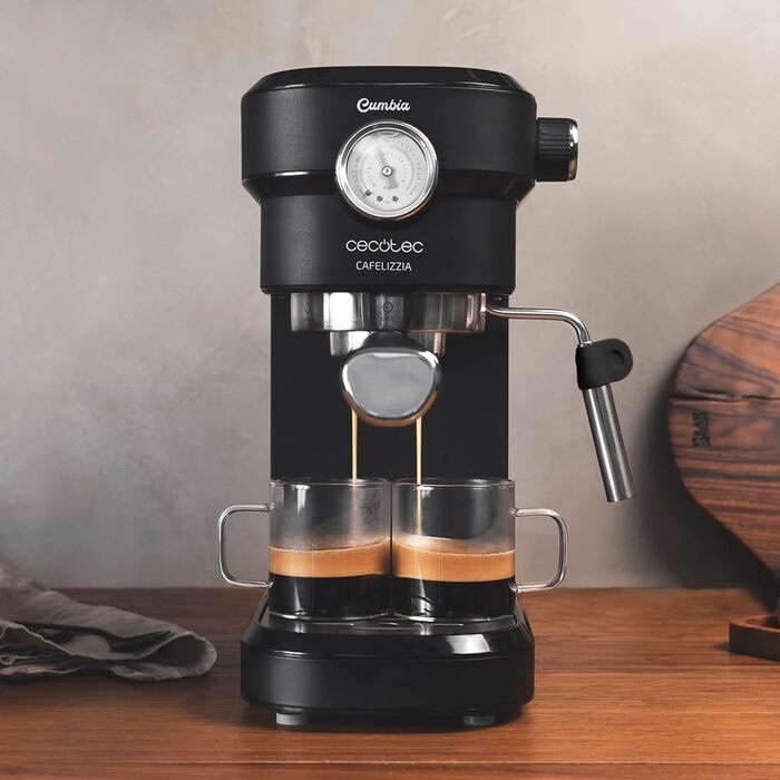 Кавомашина 20 бар 1,1 л чорна Cafelizzia 790 Black Pro Cecotec