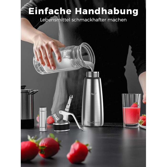 Диспенсер для вершків 500 мл SimCoker