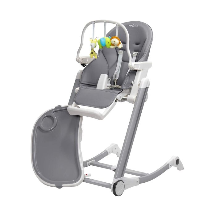 Дитячий стільчик для годування зі знімним підносом та ігровою аркою Engel & Storch