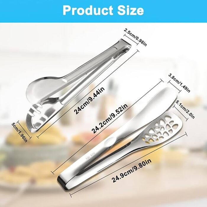 Сервірувальні щипці, 2 предмети, нержавіюча сталь DGN