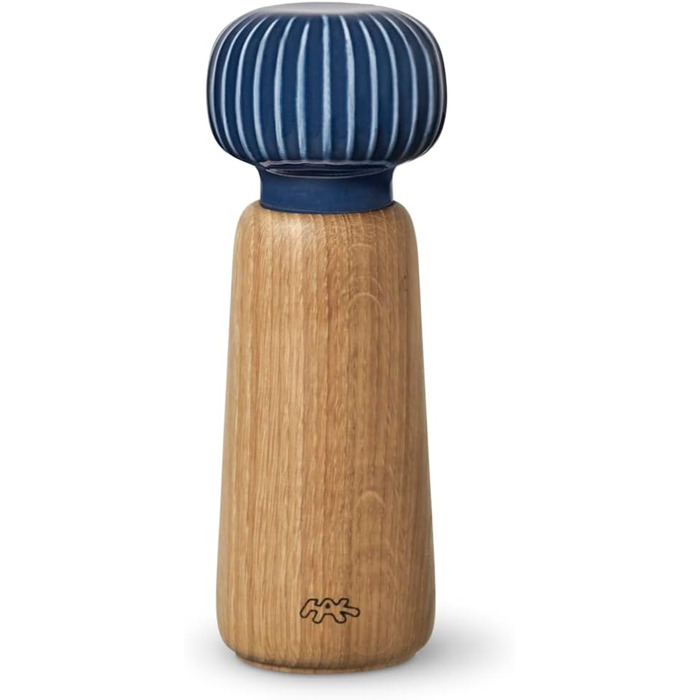 Млин для спецій Khler Hammershøi - зручний млин для спецій данського дизайну, (індиго, H18 см, одинарний)