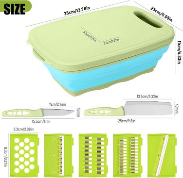 Складна багатофункціональна обробна дошка AUSYIWI