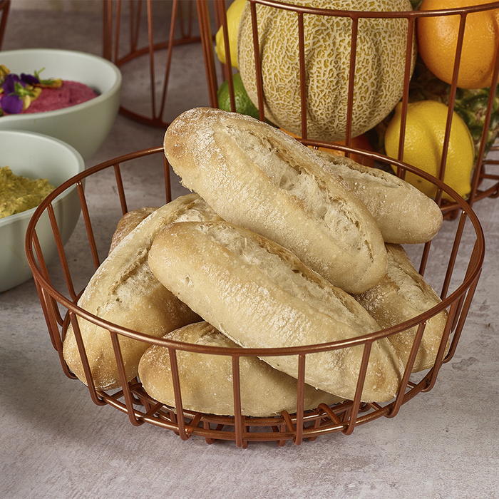 Кошик 25*10 см, мідний, металевий, GenWare