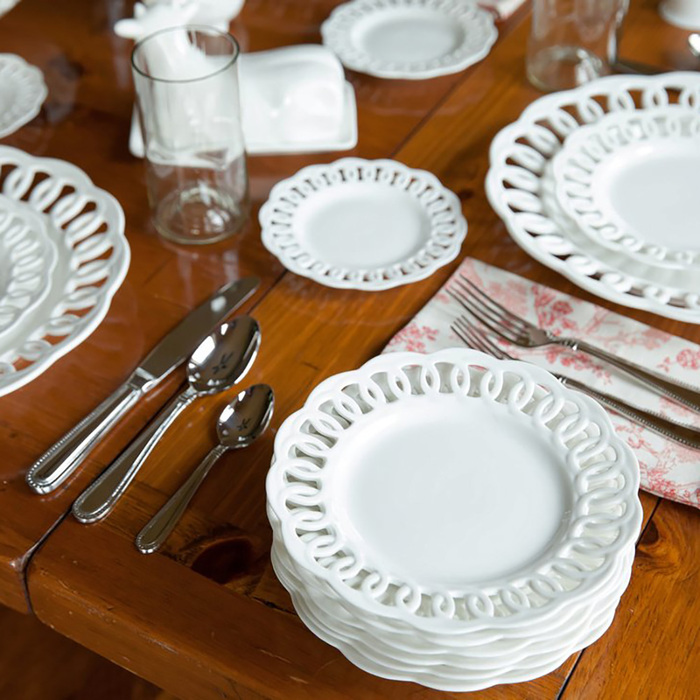 Тарілка обідня La Porcellana Bianca FIRENZE, порцеляна, діам. 20 см