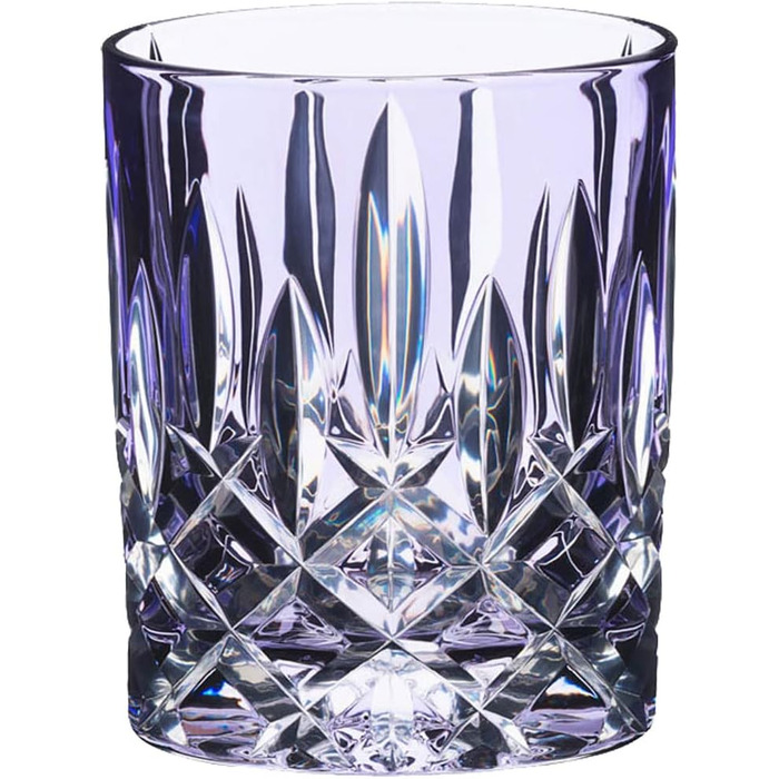 Кольорові келихи для віскі в індивідуальній упаковці, стакан для віскі з кришталевого скла, 295 мл, (фіолетовий)