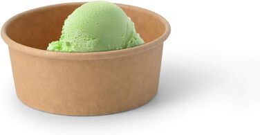 Набір паперові стаканчики для морозива 50 шт. 100 мл BIOZOYG