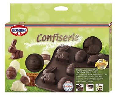 Силіконова форма для приготування цукерок Великодні мотиви Confiserie Dr. Oetker