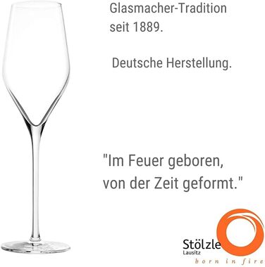 Келихи для шампанського 265 мл, набір 6 предметів, Exquisite Royal Stölzle Lausitz