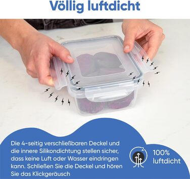 Набір контейнерів з кришками, 16 предметів Chef's Path