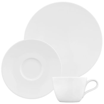 Кавовий сервіз 18 предметів білий Fashion Seltmann