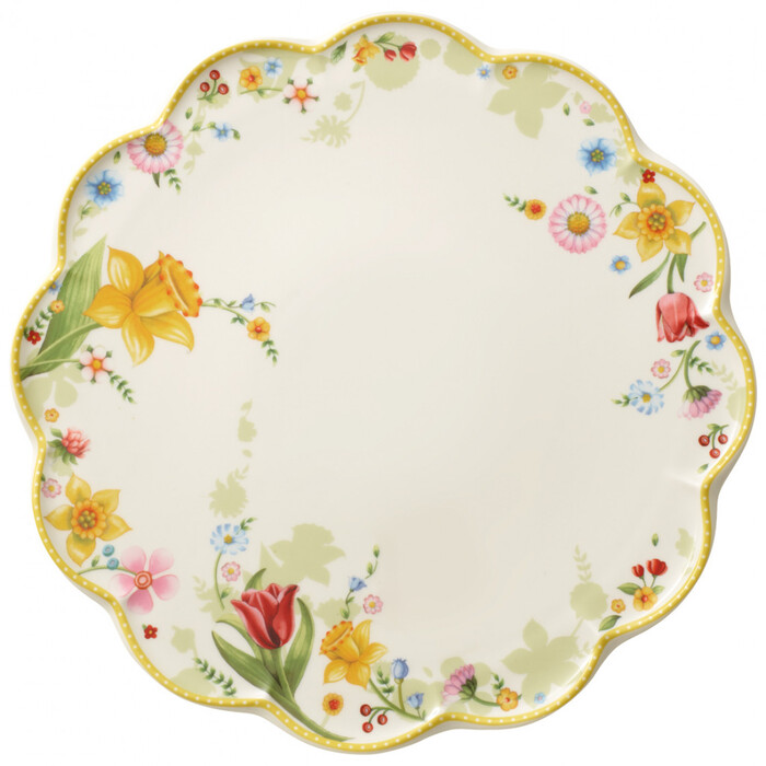 Підставка для торта / тортовница 33 см без ніжки Spring Awakening Villeroy & Boch