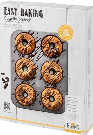 Форма для випічки кексів, 35 x 27 х 5 см, Easy Baking RBV Birkmann
