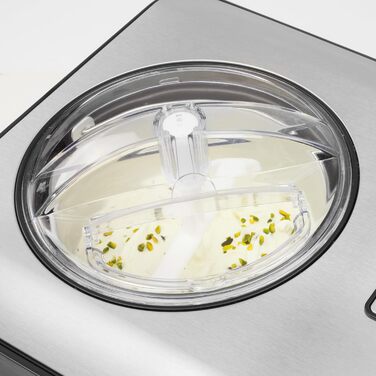 Машина для виробництва морозива та йогурту 2 в 1 з компресором 2 л Caso