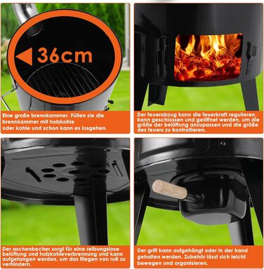 Печь для тушения с функцией гриля TLSUNNY