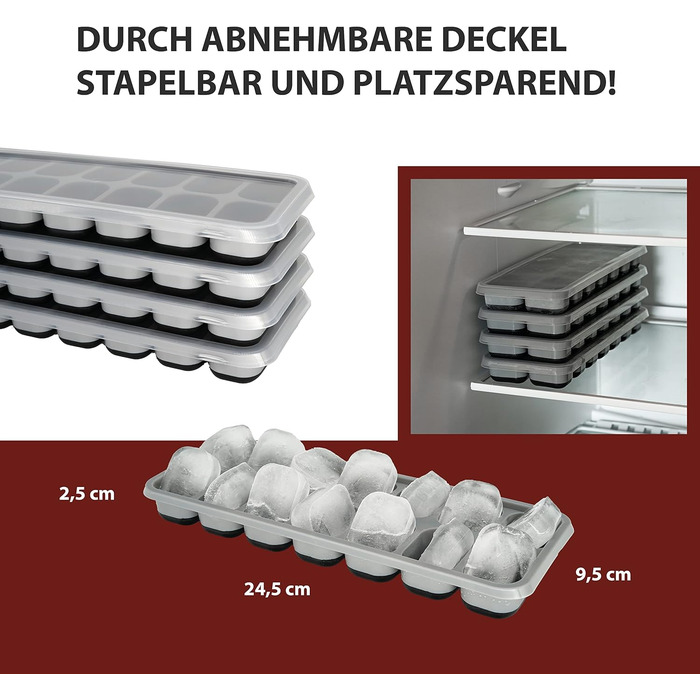 Форма для льоду 4 шт Mannesfaktur