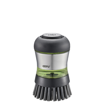 Щітка для миття посуду із дозатором, чорна Swift Gefu