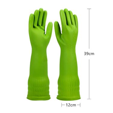 Рукавички для миття посуду 3 пари 39 см WEKIWGOT