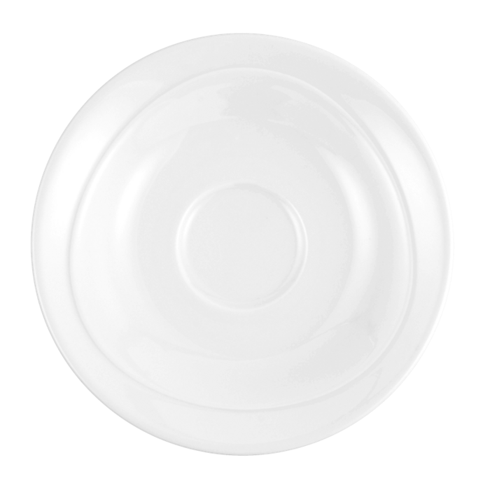 Блюдце до чашки для кави 16 см біле Trio Seltmann