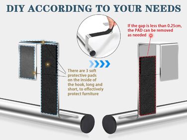 Тримач для рушників 25-40 см LANANUVO