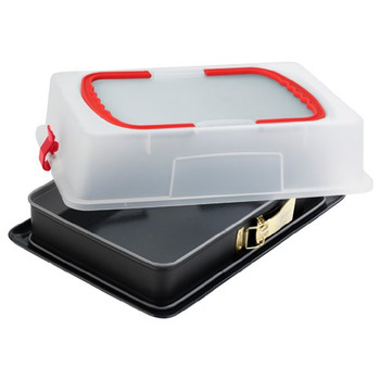 Форма для випічки розємна з кришкою 29 x 42 x 7 см Back - Idee Kreativ Dr. Oetker