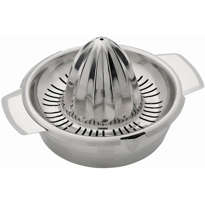 Соковижималка для цитрусових Westmark, ємність 250 мл, з функцією сита і носиком, біла, 30722260 (нержавіюча сталь)