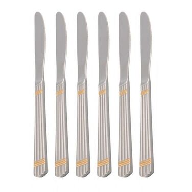 GIPFEL Ножі для столу DIADEM gold 6 шт. (нерж. сталь) 6251 GIPFEL