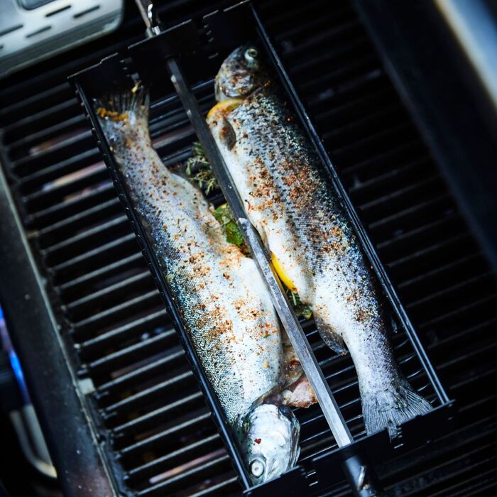 Гриль квадратний з антипригарним покриттям чорний Santos