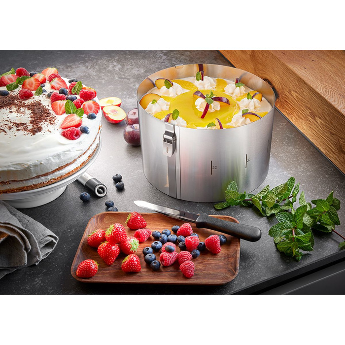 Кільце для торта із затискачем, 15 см Tondo Clip Gefu