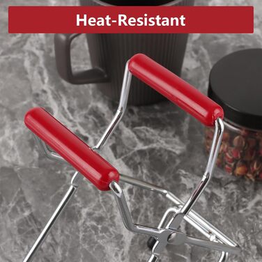 Підйомник для банок 2 шт червоний WOPPLXY