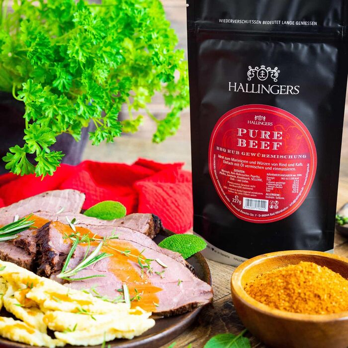 Класичний набір спецій Hallingers - Подарунковий набір спецій ручної роботи, 12 спецій з усього світу (Набір) - Літній подарунок та ідеальний подарунок для барбекю День народження, вітання, новоселення, річниця, вільний час Класичні спеції., 12 спецій (73