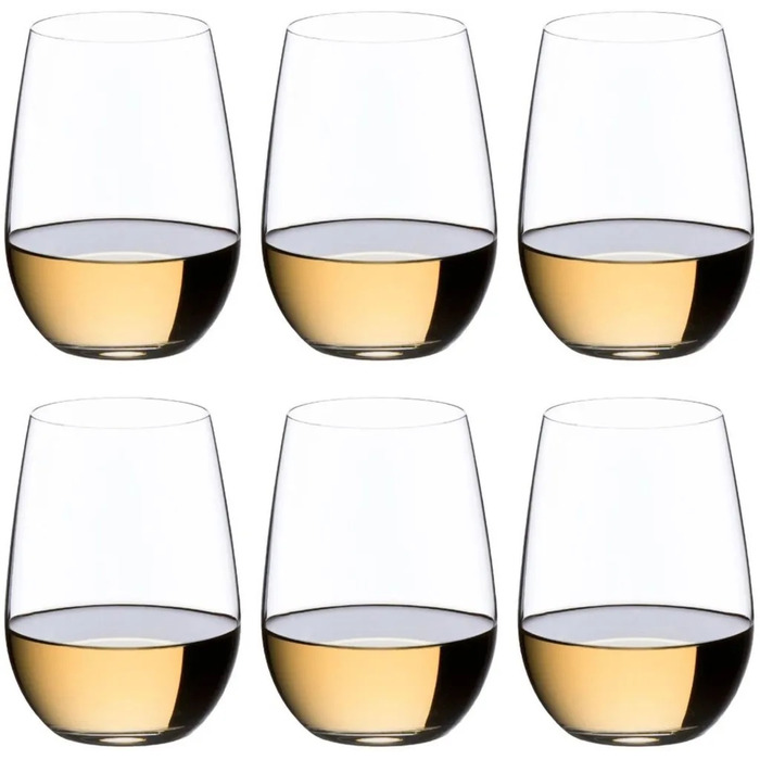Келих для білого вина 375 мл, набір 6 предметів, O Wine Tumbler Riedel